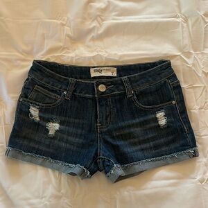 RSQ7 BLUE JEAN SHORTS SIZE 28 WAIST